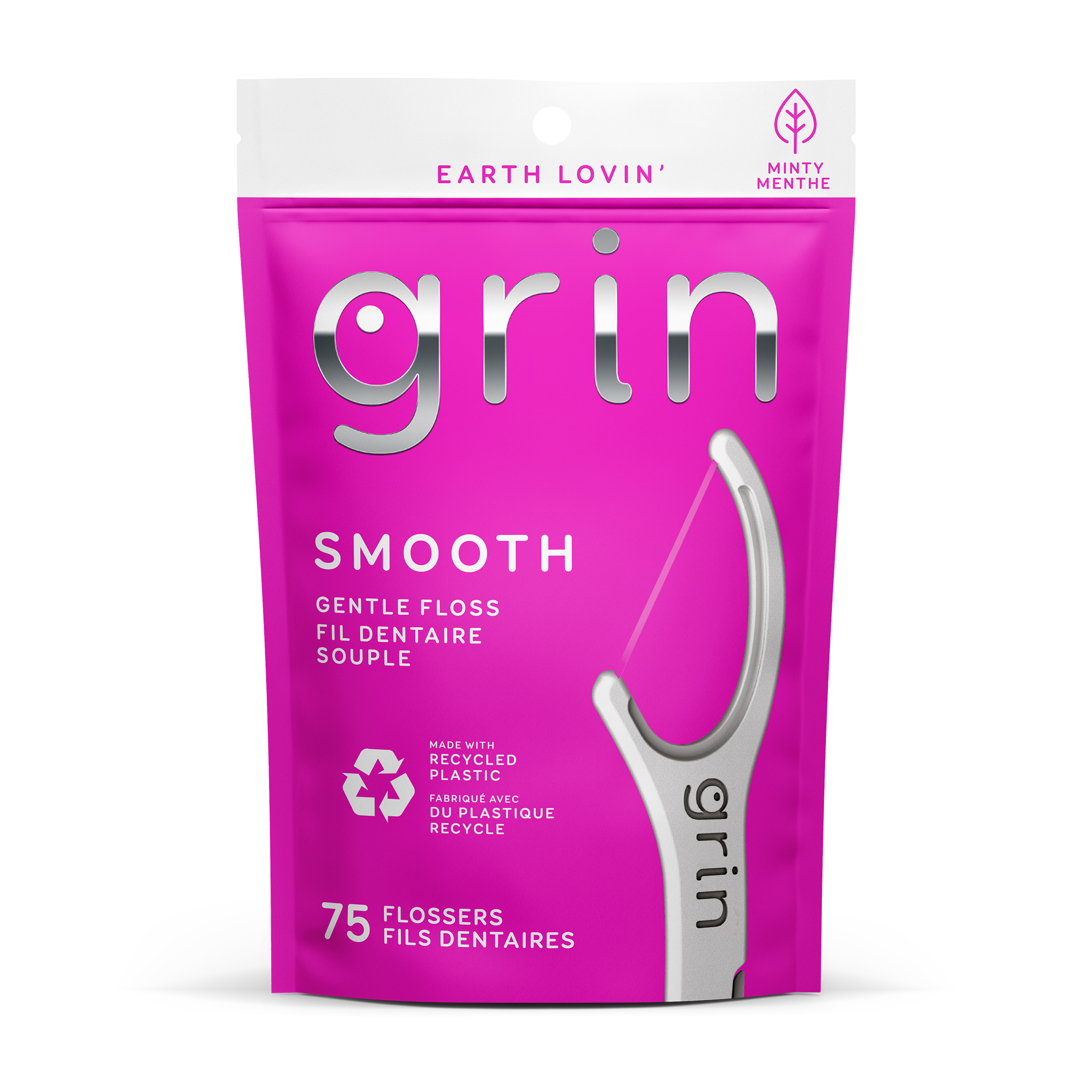 Grin Oral Care Smooth Flosspyx