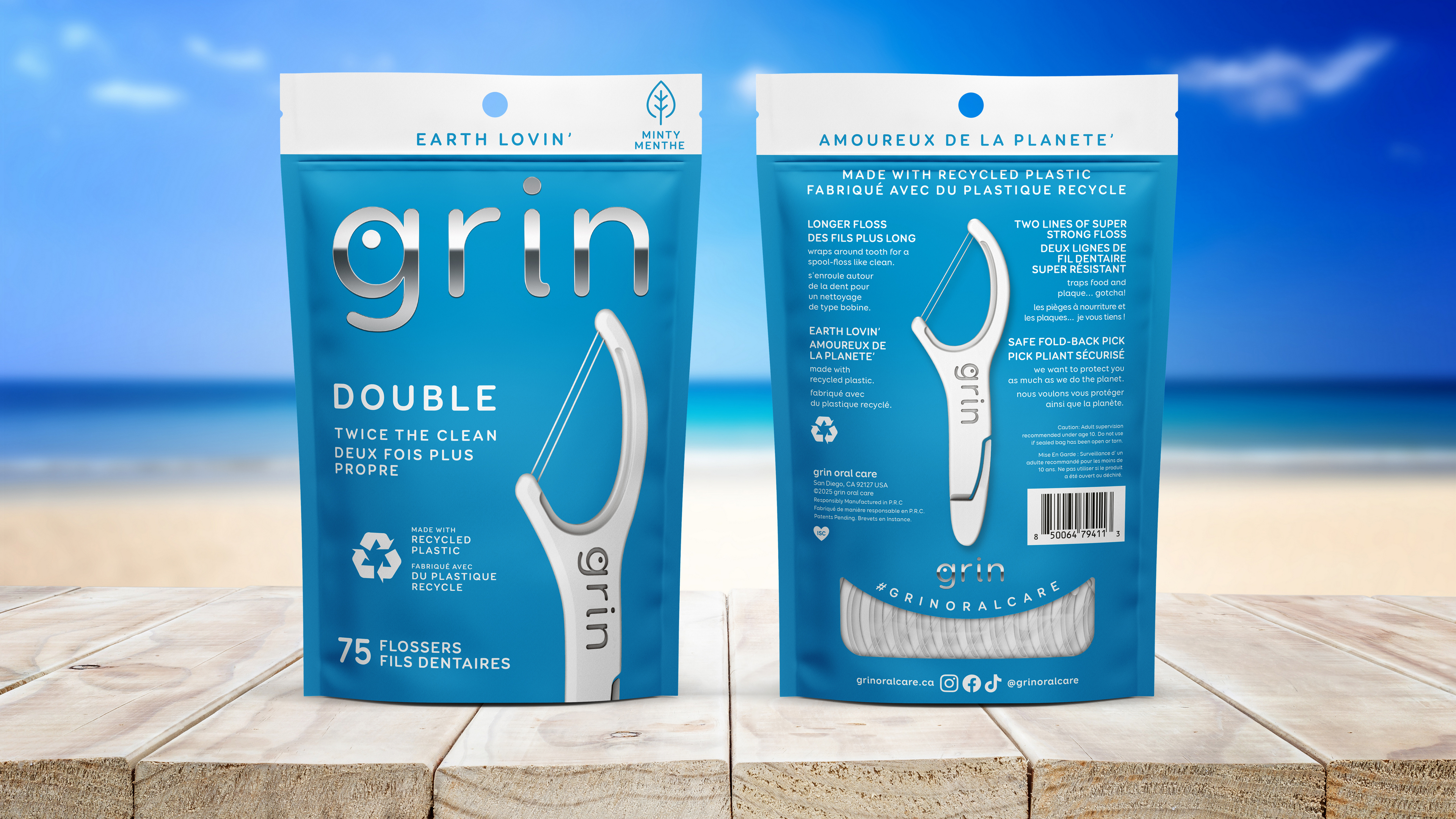 Grin Oral Care Double Flosspyx Photography